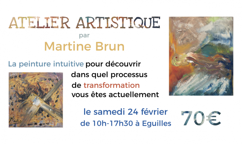 Atelier Peinture Intuitive – Samedi 24 février 2018